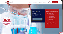 Desktop Screenshot of mylabtest.net